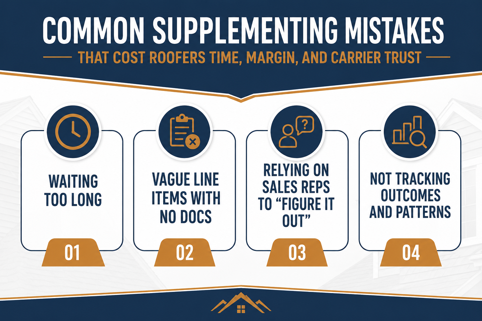 Common Supplementing Mistakes That Cost Roofers
